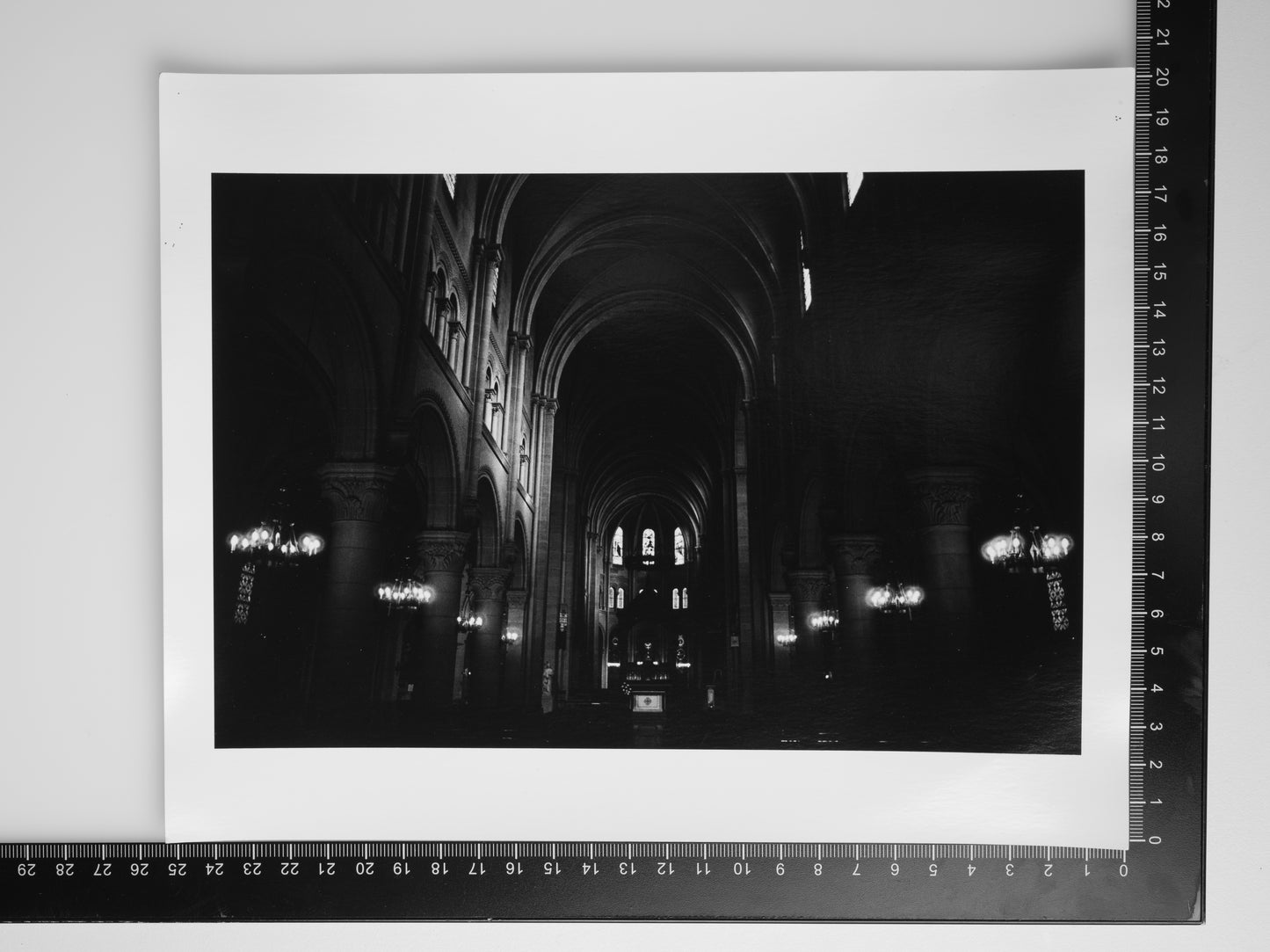 Église Saint-Ambroise 8x10 Silver Gelatin Darkroom Print