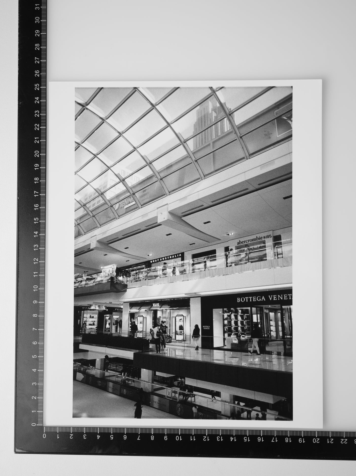 SATURDAY AT THE GALLERIA 8x10 Silver Gelatin Print