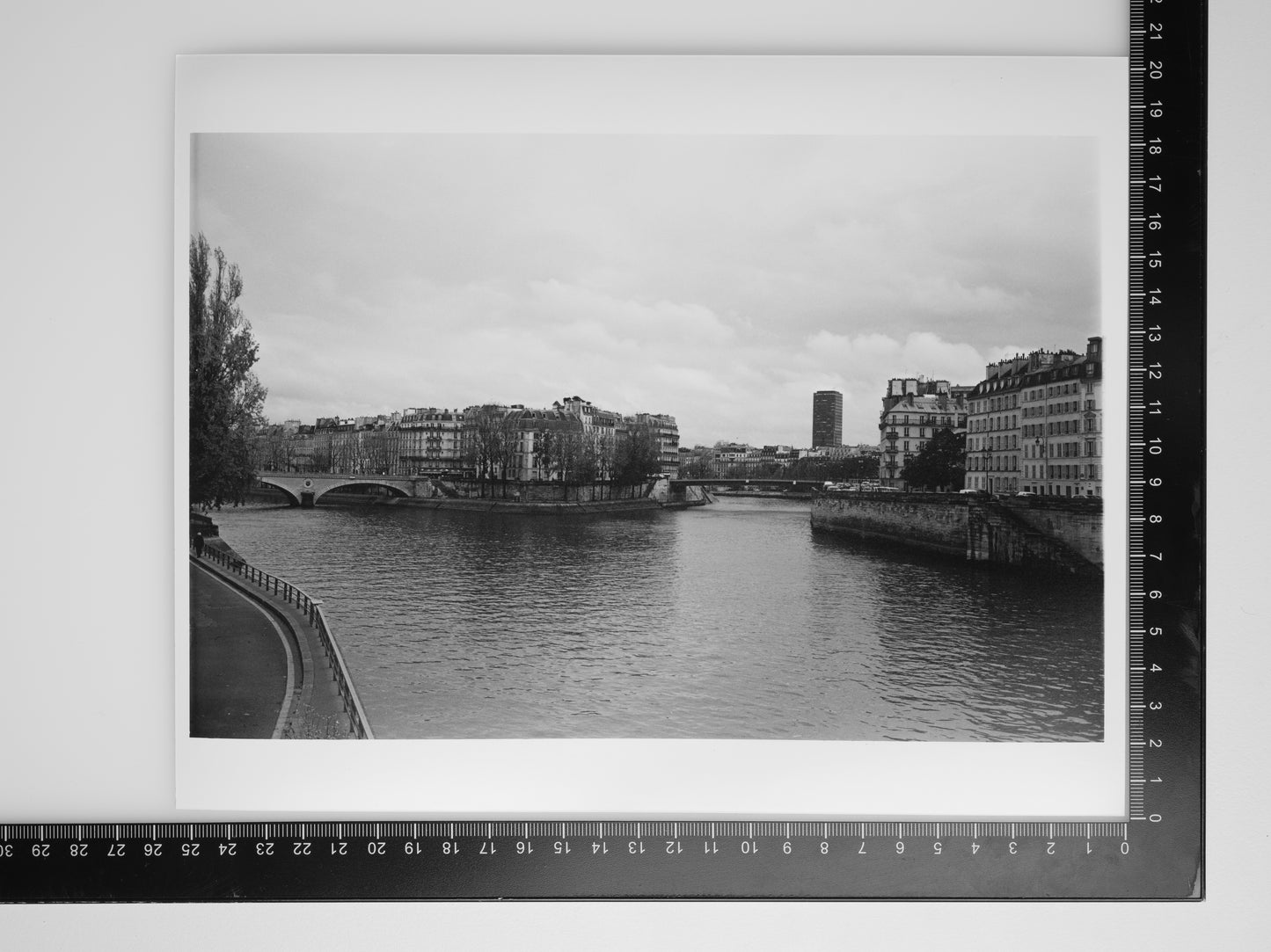 ON THE RIVER SEINE #2 8x10 Silver Gelatin Print