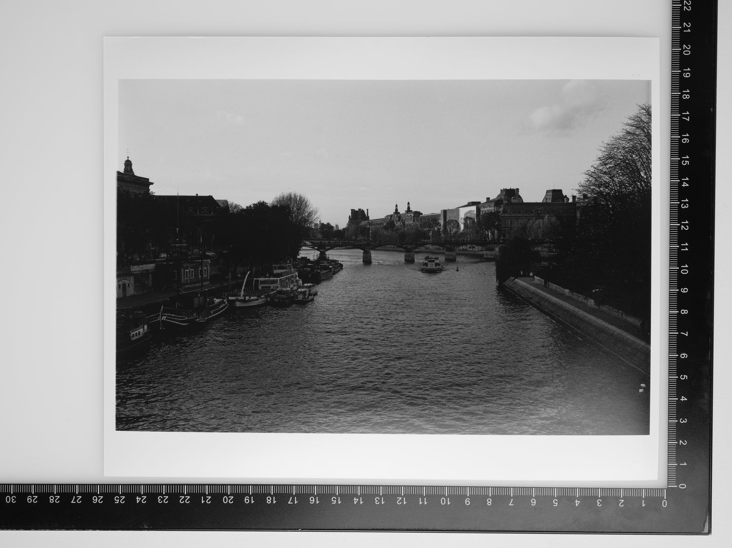 ON THE RIVER SEINE #3 8x10 Silver Gelatin Print