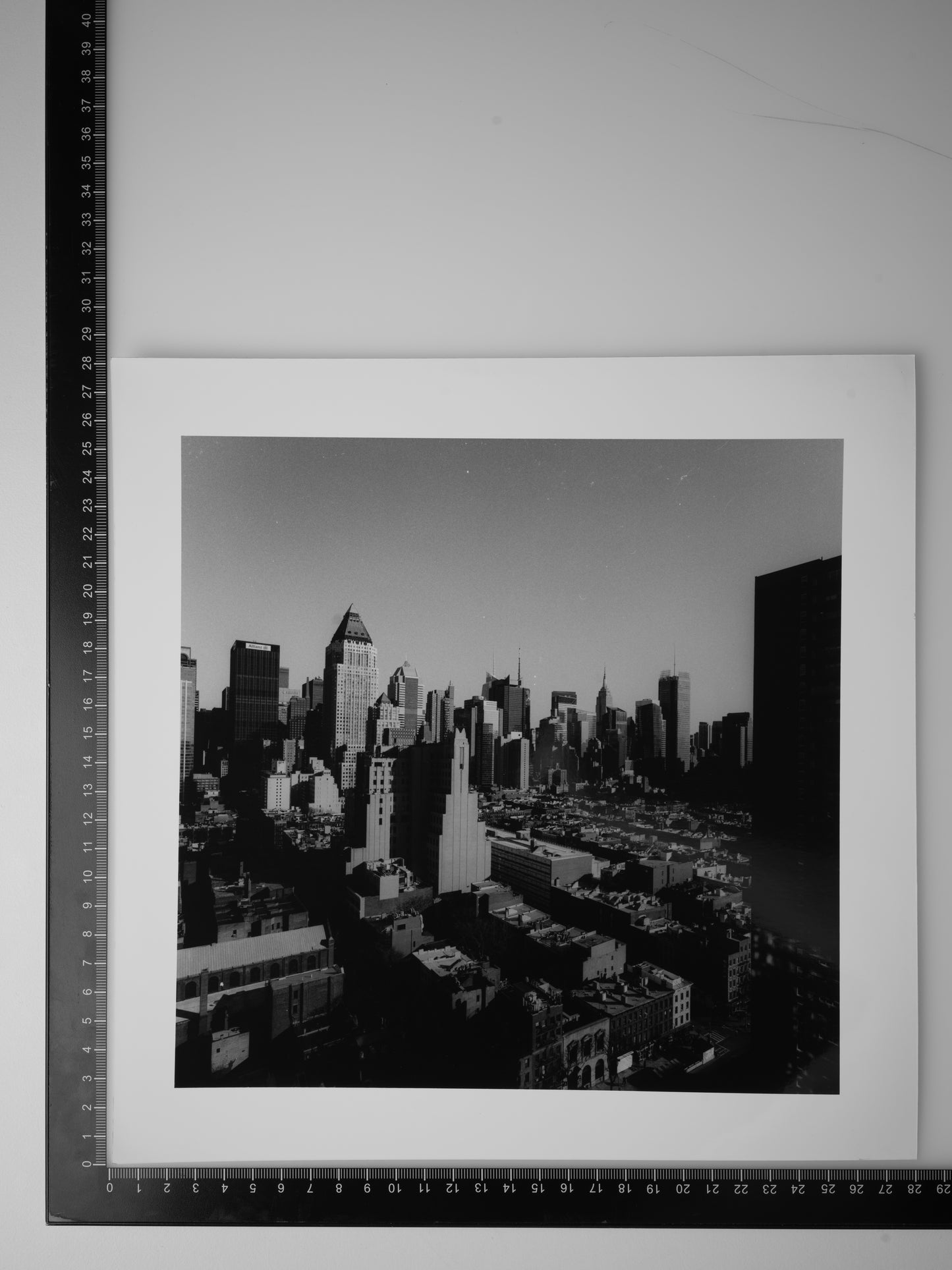 MIDTOWN MANHATTAN 11x11 Silver Gelatin Print