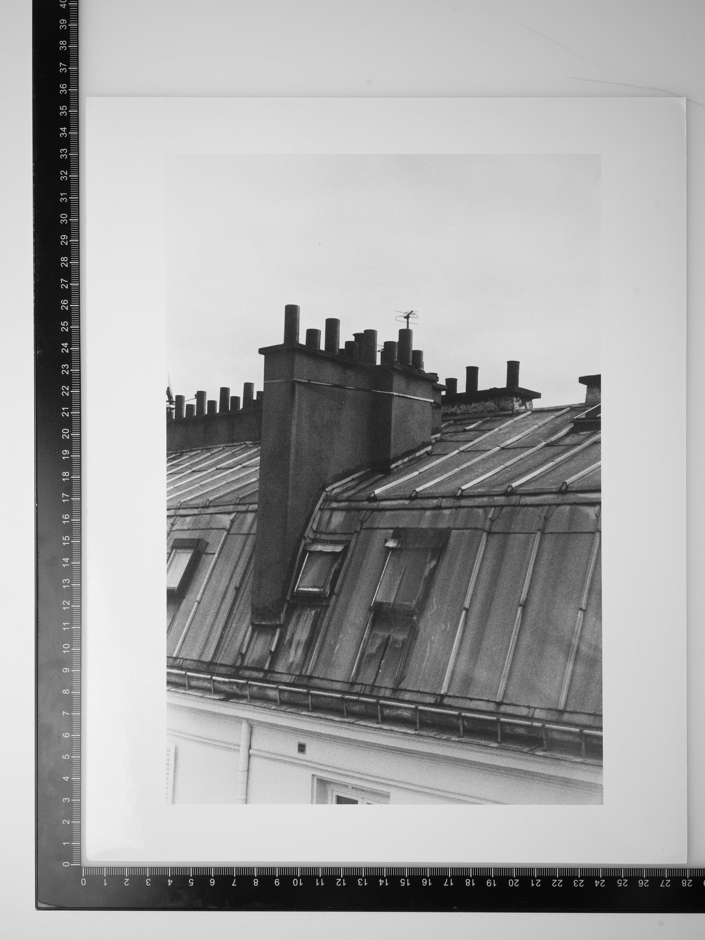 PARIS ROOFTOPS 11x14 Silver Gelatin Print
