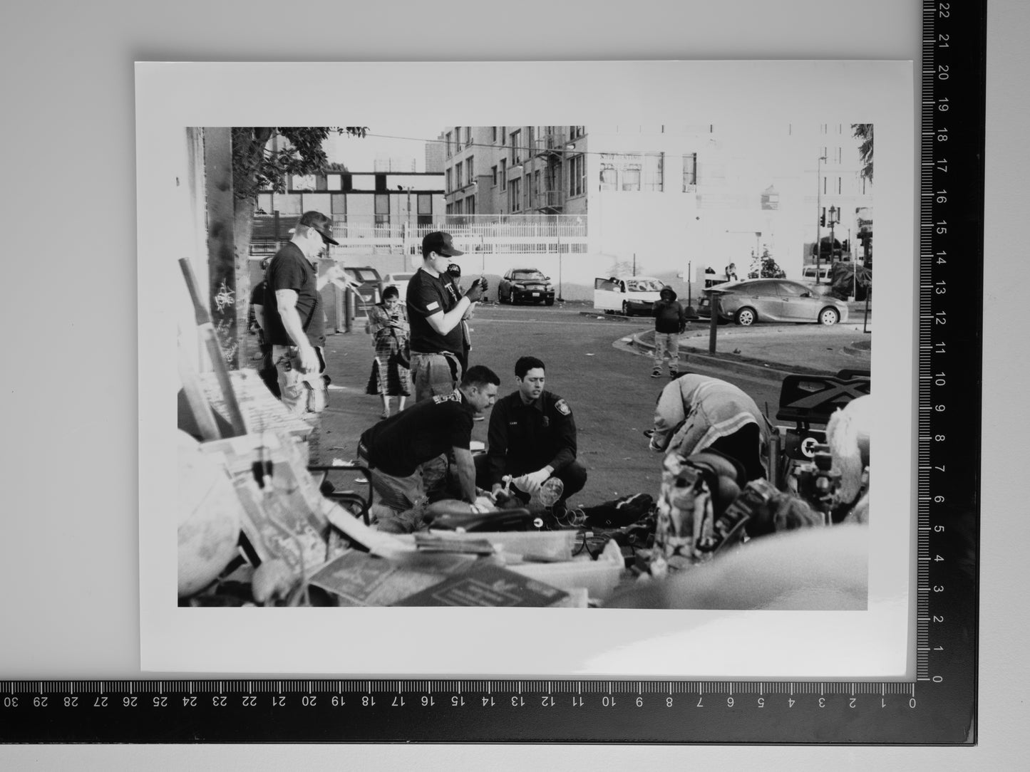 SAVING LIVES 8X10 Silver Gelatin Print