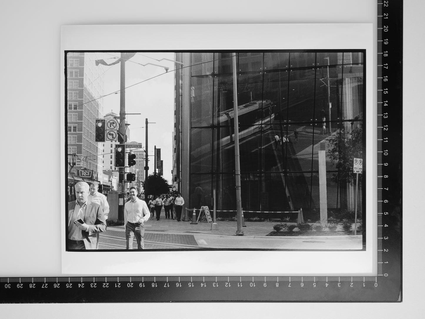 NO LEFT OR RIGHT TURNS 8x10 Silver Gelatin Print