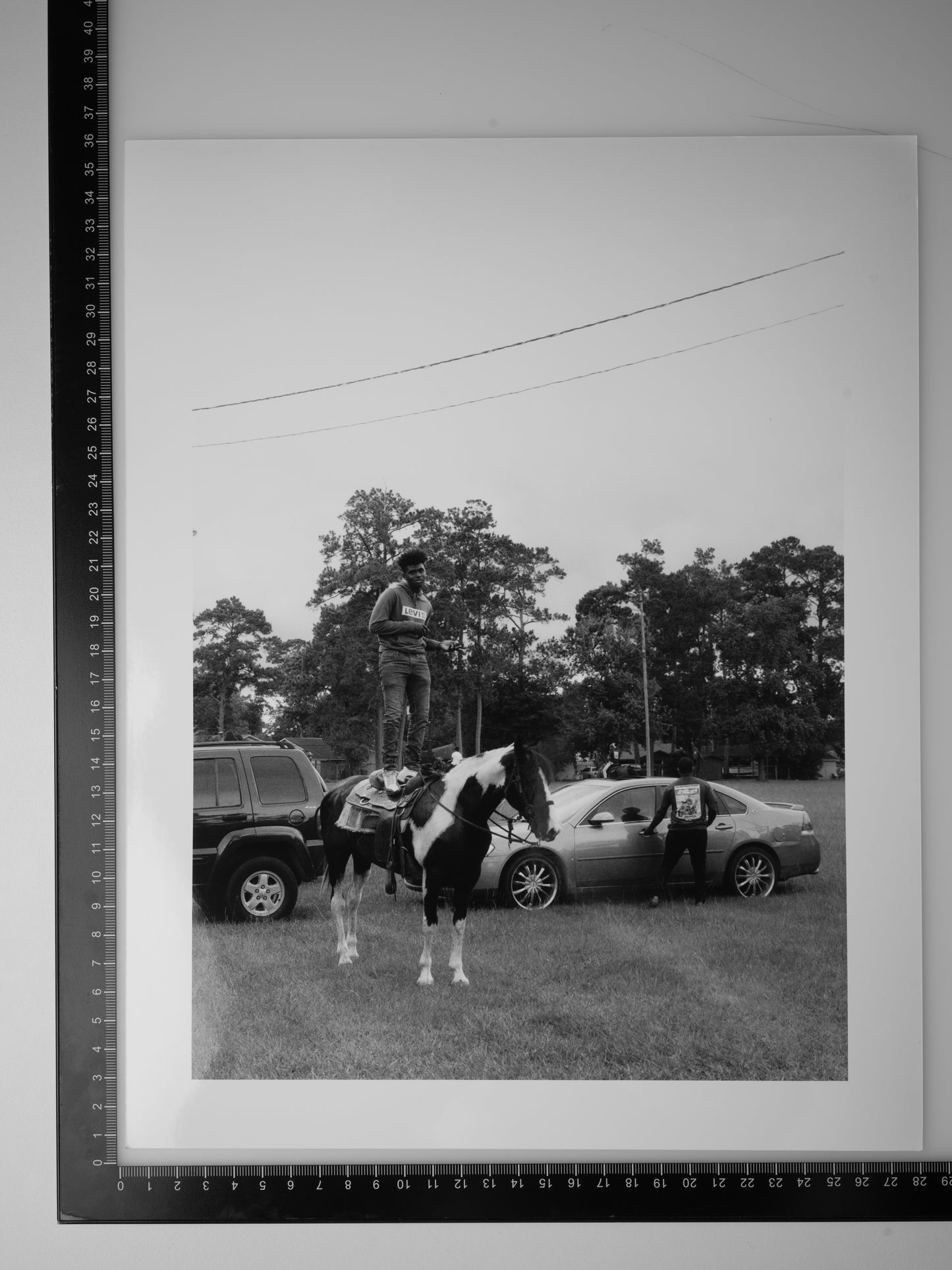 BREAK IN THE TRAIL RIDE 11X14 Silver Gelatin Print