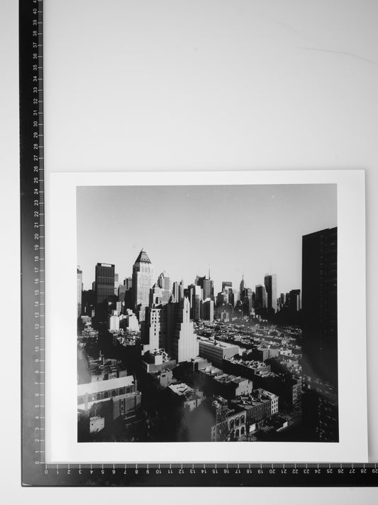 MIDTOWN MANHATTAN 11x11 Silver Gelatin Print