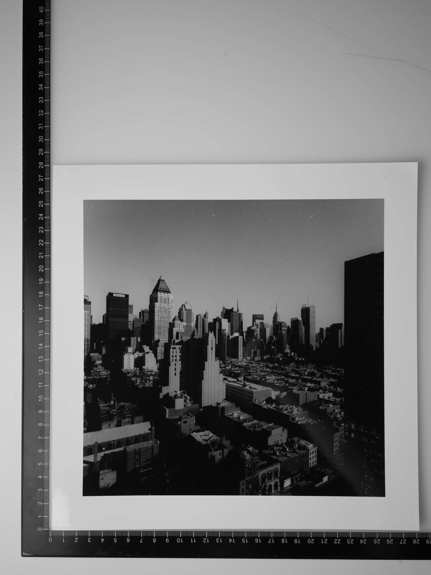 MIDTOWN MANHATTAN 11x11 Silver Gelatin Print