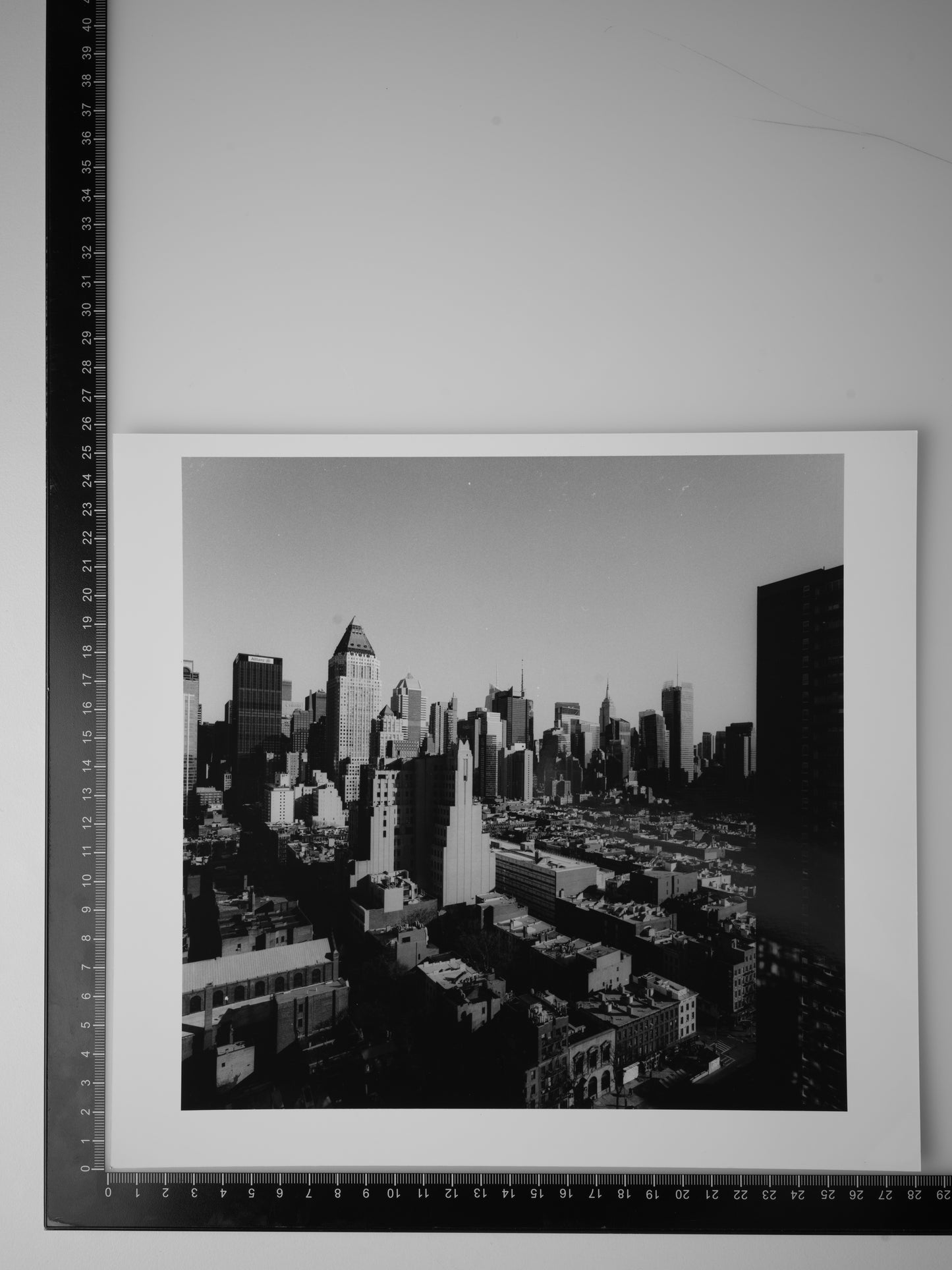 MIDTOWN MANHATTAN 11x11 Silver Gelatin Print