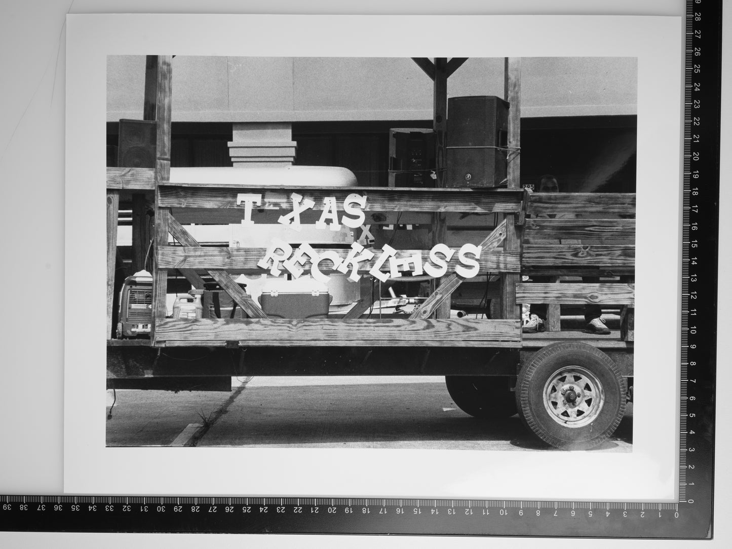 TEXAS RECKLESS 11x14 Silver Gelatin Print