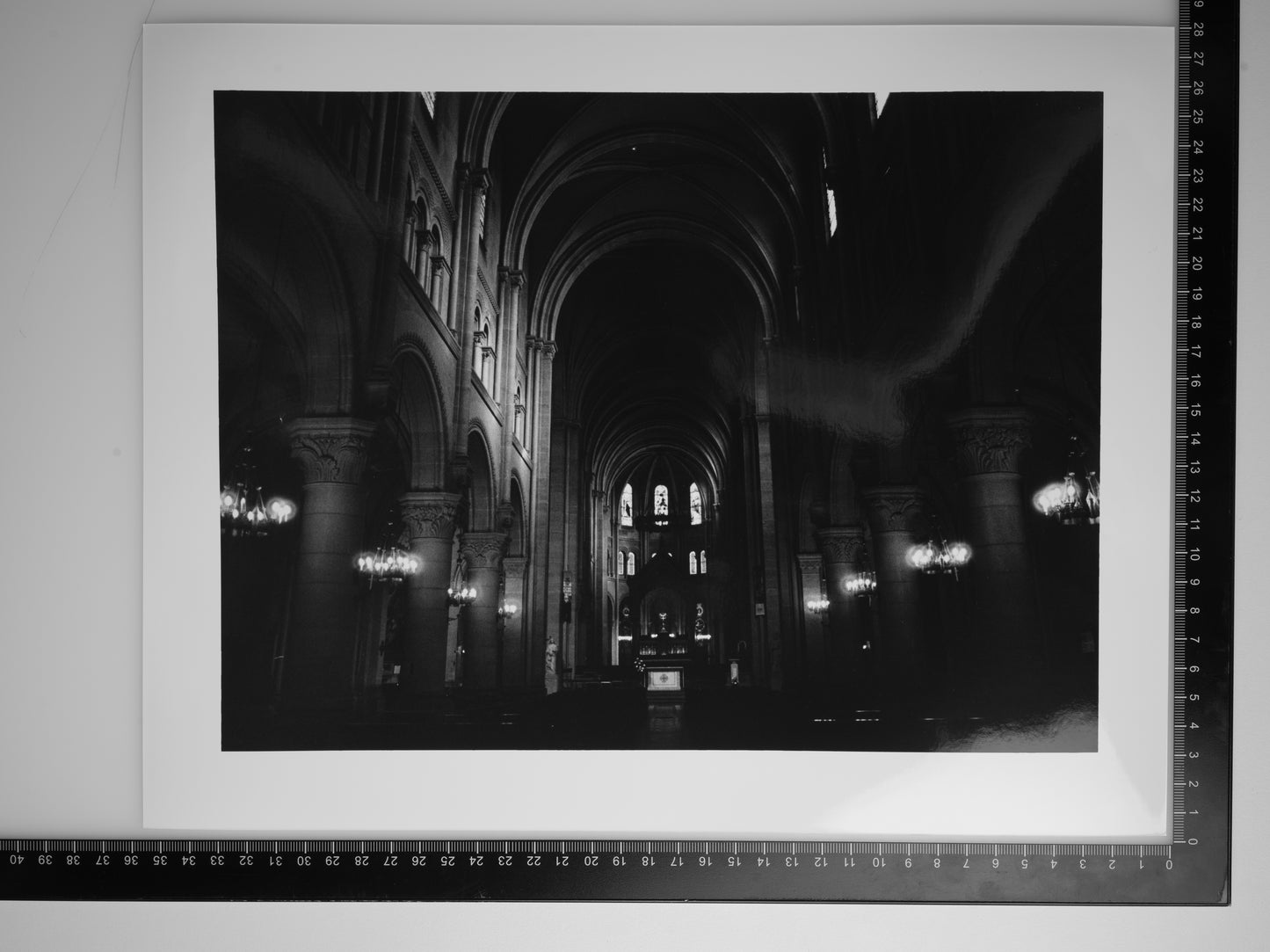 Église Saint-Ambroise 11x14 Silver Gelatin Darkroom Print