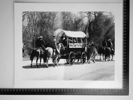 VALLEY LODGE TRAIL RIDE #1 11x14 Silver Gelatin Print