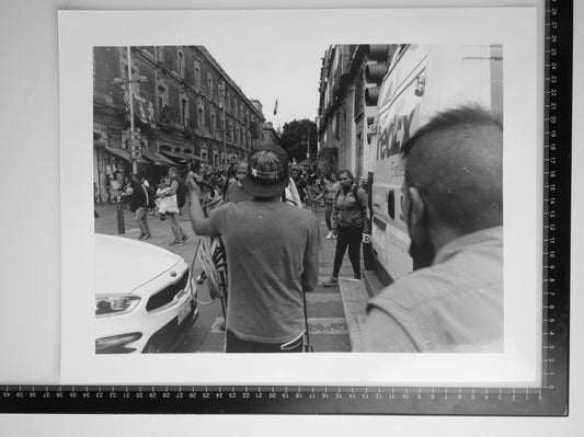 RUSH HOUR DELIVERY 11x14 Silver Gelatin Print