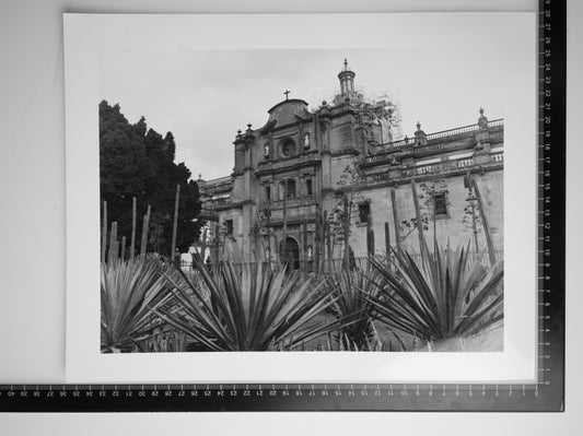 CATEDRAL METROPOLITANA DE LA CIUDAD DE MEXICO 11x14 Silver Gelatin Print
