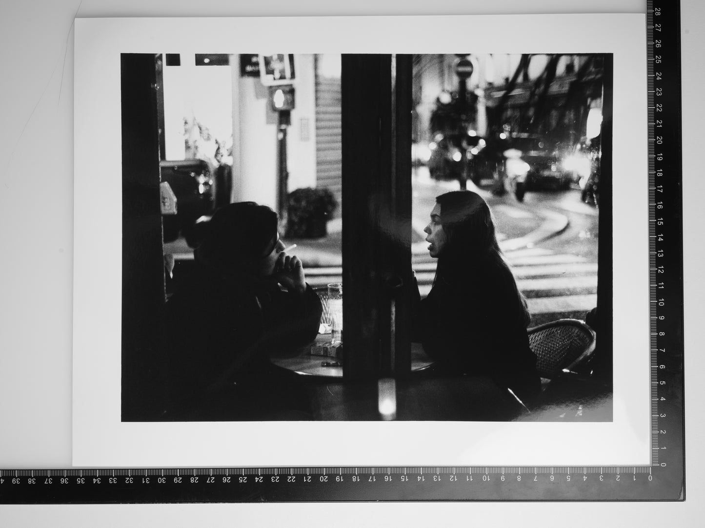 PARIS CIGARETTE 11x14 Silver Gelatin Print