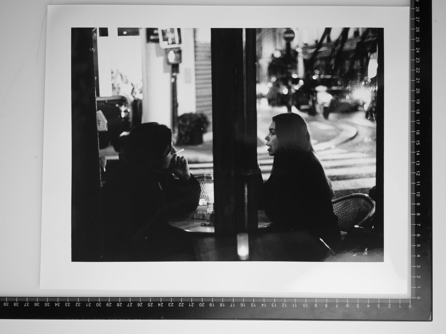 PARIS CIGARETTE 11x14 Silver Gelatin Print