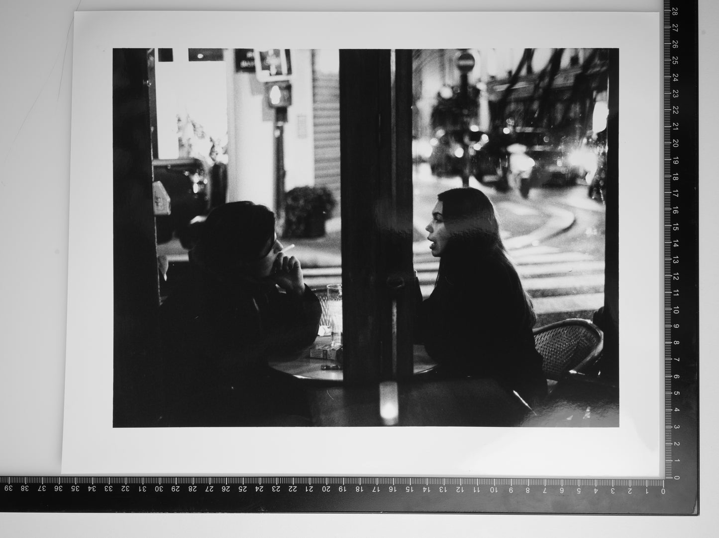 PARIS CIGARETTE 11x14 Silver Gelatin Print
